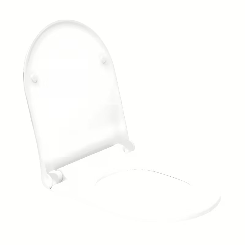 Viseča WC Školjka Glacera Ava v beli sijajni keramiki z izvedbo Rimless in skritim pritrjevanjem