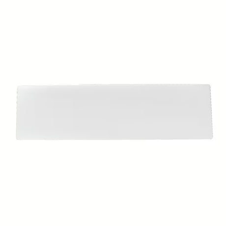 Bel keramični umivalnik Glacera Bigio 50 x 25 cm z odprtino pro za armaturo na levi