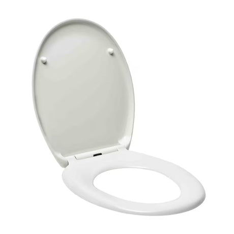 Bel univerzalni WC deska Glacera Easy iz duroplasta z mehko Zapiranje Soft Close in pritrditvijo EasyLock