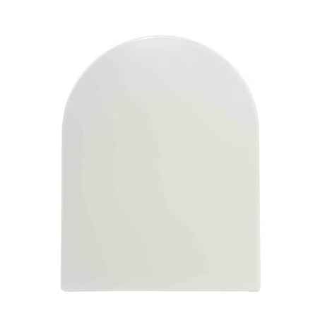 Bela univerzalna WC deska Glacera Easy iz duroplasta s sistemom EasyLock in kovinskimi tečaji