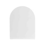 Bela WC deska Glacera Easy iz duroplasta s tihim mehko Zapiranje Soft Close zapiranjem in pritrditvijo EasyLock