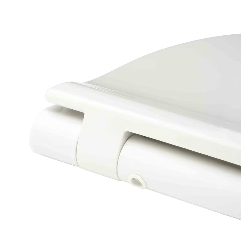 Bela zelo tanka WC deska Glacera EasySlim33 iz duroplasta z mehko Zapiranje Soft Close in pritrditvijo EasyLock
