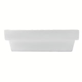 Bel keramični umivalnik Glacera Project 45 x 24 cm z odprtino pro za armaturo na desni