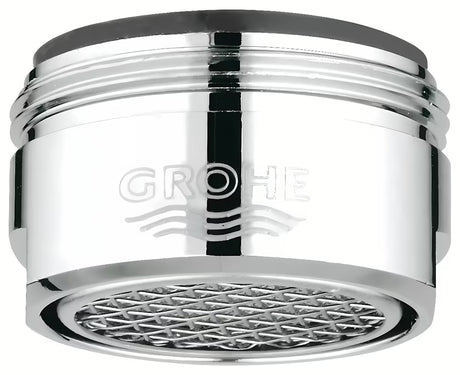 Kromiran perlator Grohe z zunanjim navojem M 24 x 1 in površino Grohe StarLight