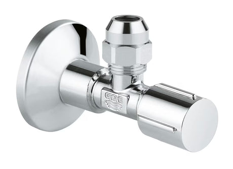 Grohe kotni ventil s pokrovčkom v kromu pro za stenski priključek DN 15