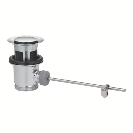 Kromirana odtok Grohe pro za umivalnik z odtokom in površino Grohe Long-Life Shine