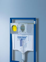 Predelovalni komplet Grohe za dvojno splakovanje s tehnologijo Grohe WaterSaving in nastavljivim pretokom 6–9 l.