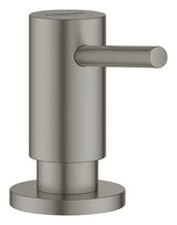 Grohe dozirnik za milo v izvedbi brushed hard graphite z nadomestnim vsebnikom 500 ml.