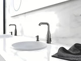 Grohe dozirnik za milo v izvedbi brushed hard graphite z nadomestnim vsebnikom 500 ml.
