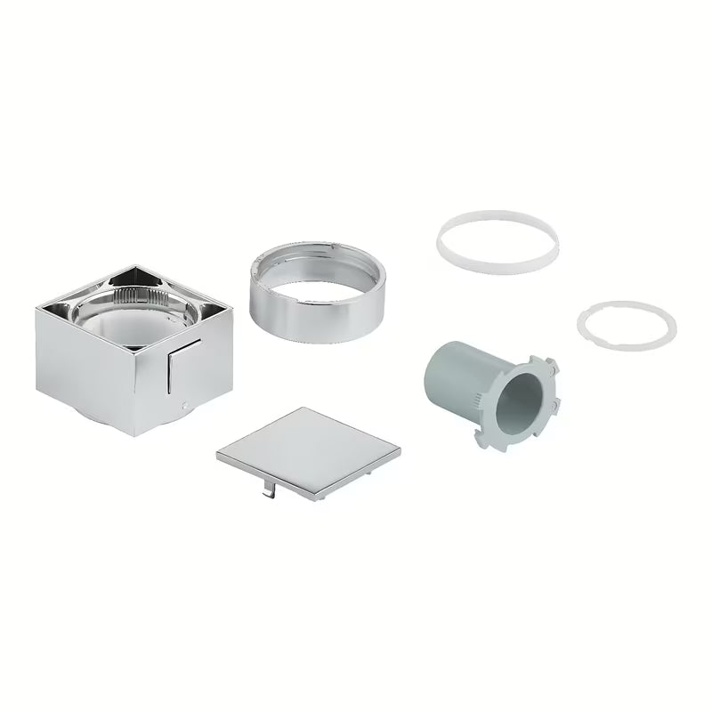Grohe Grohtherm Cube ročaj za nastavitev temperature v krom izvedbi z gumbom SafeStop