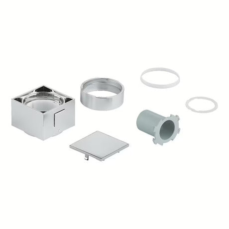 Grohe Grohtherm Cube ročaj za nastavitev temperature v krom izvedbi z gumbom SafeStop