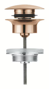 Grohe odtok za umivalnik s klik-klak zapiralom v izvedbi brushed warm sunset.