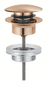 Grohe odtok za umivalnik s klik-klak zapiralom v izvedbi brushed warm sunset.