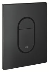 Aktivirna tipka Grohe Arena Cosmopolitan v barvi phantom black z mat površino