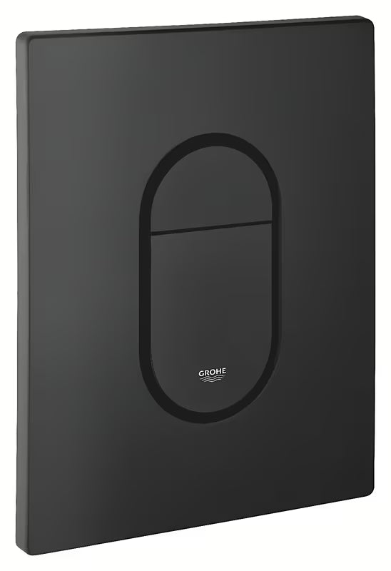 Aktivirna tipka Grohe Arena Cosmopolitan v barvi phantom black z mat površino