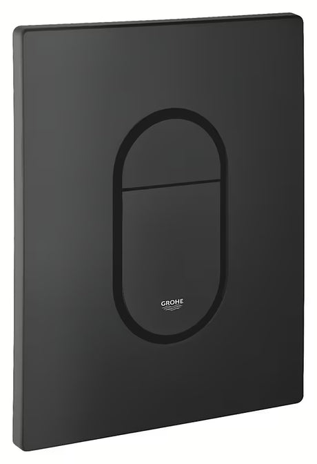 Aktivirna tipka Grohe Arena Cosmopolitan v barvi phantom black z mat površino