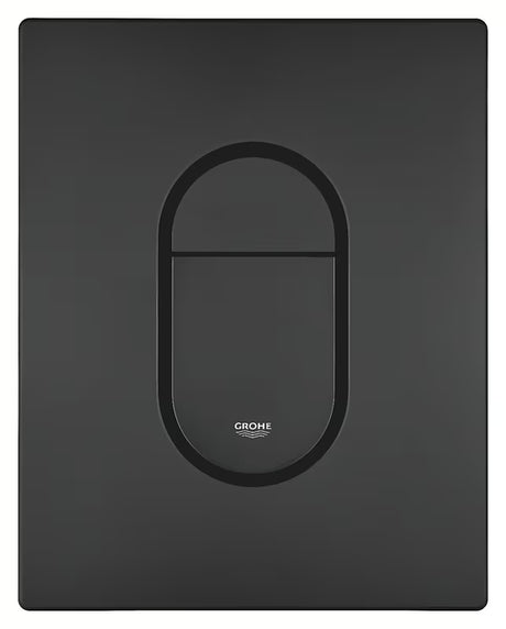 Aktivirna tipka Grohe Arena Cosmopolitan v barvi phantom black z mat površino