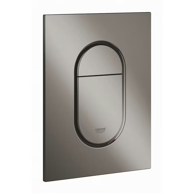 Splakovalni tipka Grohe Arena Cosmopolitan S v barvi hard graphite pro podometne splakovalniki