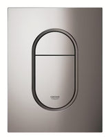 Splakovalni tipka Grohe Arena Cosmopolitan S v barvi hard graphite pro podometne splakovalniki