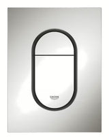 Splakovalna tipka Grohe Arena Cosmopolitan S v izvedbi supersteel pro podometne splakovalniki