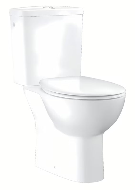 Grohe Bau Ceramic WC monoblok v barvi Alpine White s splakovalnim kotličkom in sedežem mehko Zapiranje Soft Close