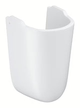 Polstebriček za umivalnik pro Grohe Bau Ceramic v alpsko beli barvi pro za prekrivanje sifona in cevi