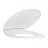 Bel WC deska Grohe Bau Ceramic s pokrovom, mehko Zapiranje Soft Close zapiranjem in hitrim snemanje pro za enostavno čiščenje.