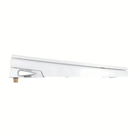 Ročni bide sedež Grohe Bau Ceramic iz duroplasta s funkcijo mehko Zapiranje Soft Close v barvi alpine-white.