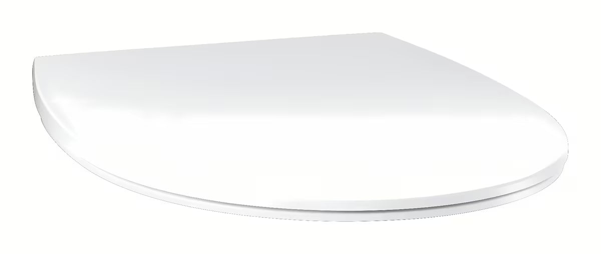 WC deska Grohe Bau Ceramic iz duroplasta v barvi alpine-white z mehko Zapiranje Soft Close in EasyLock