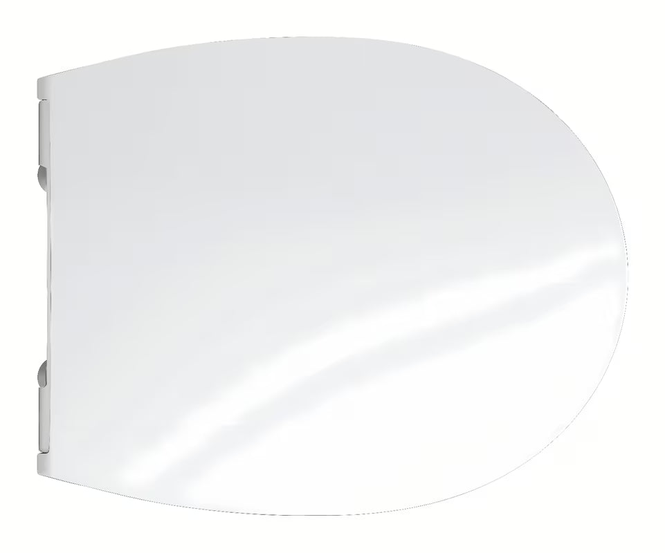 WC deska Grohe Bau Ceramic iz duroplasta v barvi alpine-white z mehko Zapiranje Soft Close in EasyLock