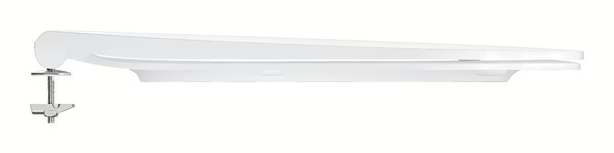 WC deska Grohe Bau Ceramic iz duroplasta v barvi alpine-white z mehko Zapiranje Soft Close in EasyLock
