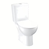 Bel WC monoblok Grohe Bau Ceramic z Rimless školjko in slim sedežem mehko Zapiranje Soft Close