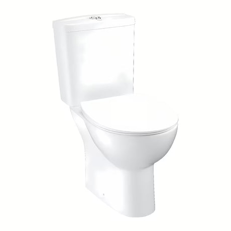 Bel WC monoblok Grohe Bau Ceramic z Rimless školjko in slim sedežem mehko Zapiranje Soft Close