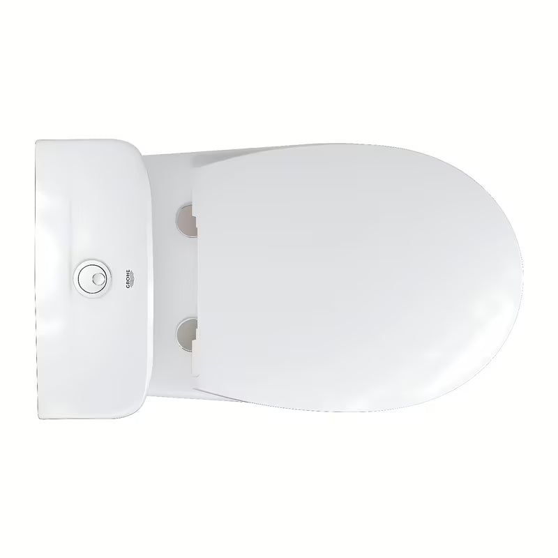 Bel WC monoblok Grohe Bau Ceramic z Rimless školjko in slim sedežem mehko Zapiranje Soft Close