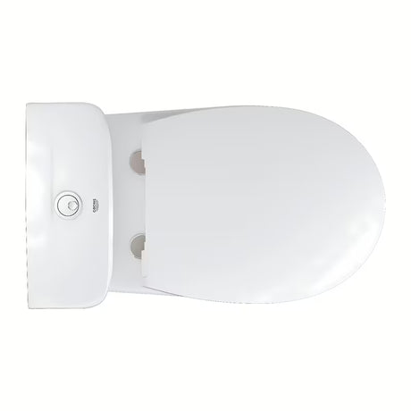 Bel WC monoblok Grohe Bau Ceramic z Rimless školjko in slim sedežem mehko Zapiranje Soft Close