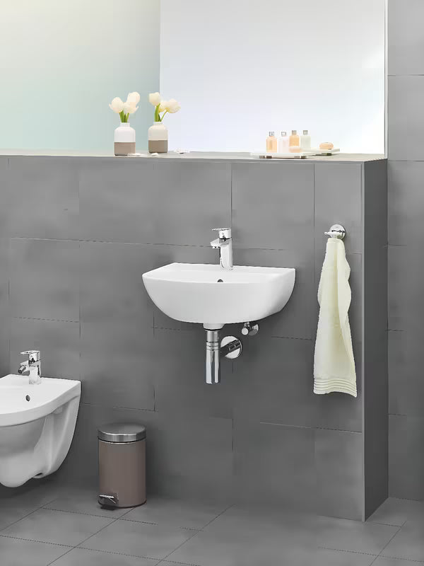 Kromiran držalo za milo Grohe baucosmopolitan brez kozarca s skritim pritrjevanjem