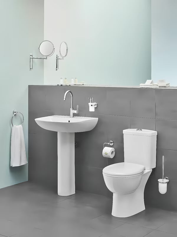 Kromiran držalo za milo Grohe baucosmopolitan brez kozarca s skritim pritrjevanjem