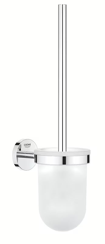 Stenska WC ščetka Grohe baucosmopolitan u krom izvedbi sa skrivenim pričvršćenjem
