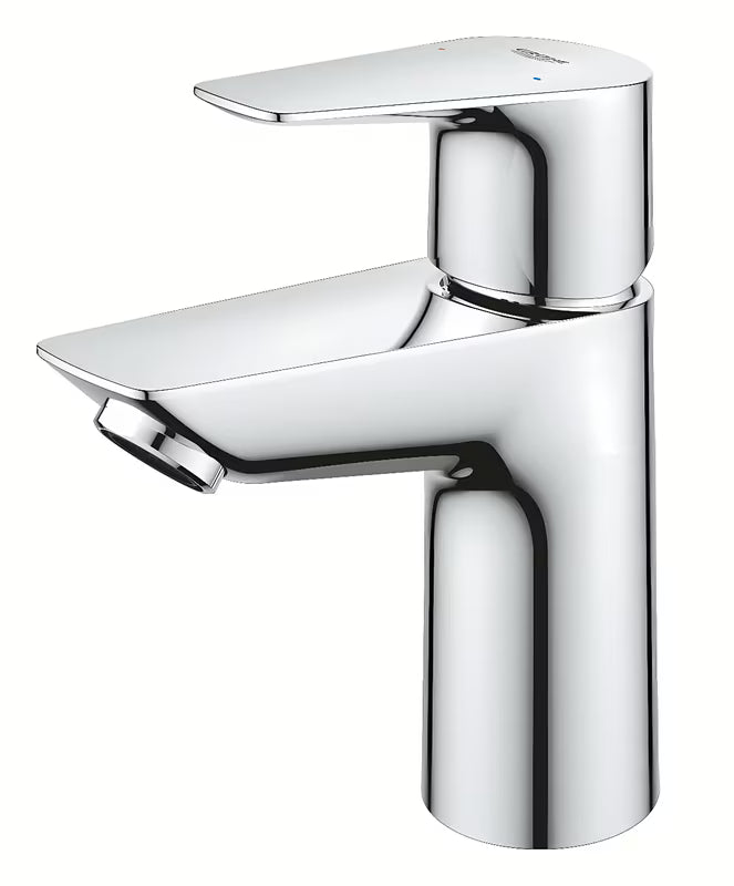 Grohe bauedge enoročna stoječa armatura za umivalnik v krom izvedbi brez odtoka