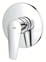 Grohe bauedge podometna armatura za tuš v krom izvedbi, komplet pro za končno montažo
