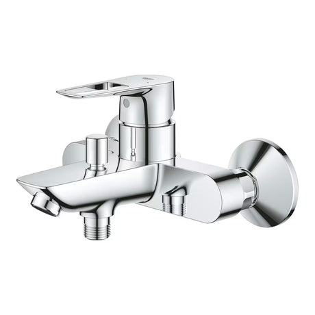 Enoročna stenska armatura za kad Grohe bauloop v krom izvedbi brez tuš seta.