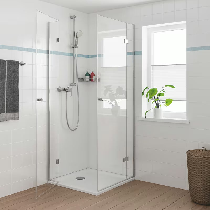 Grohe bauloop enoročna stenska armatura za tuš v krom izvedbi brez tuš seta