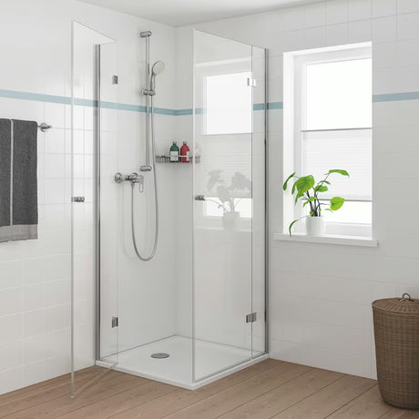Grohe bauloop enoročna stenska armatura za tuš v krom izvedbi brez tuš seta