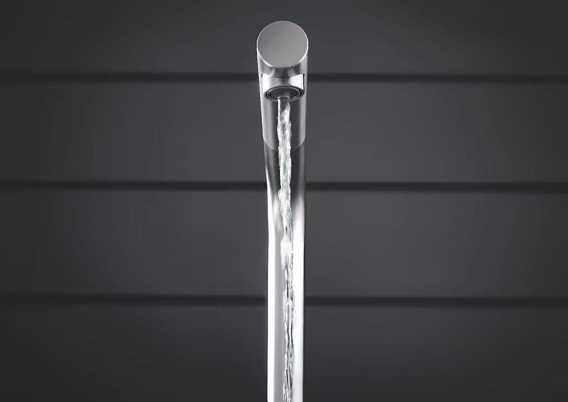 Grohe Blue Home armatura za pomivalno korito supersteel s filtrirno funkcijo in hladilnikom pro gazirano vodo