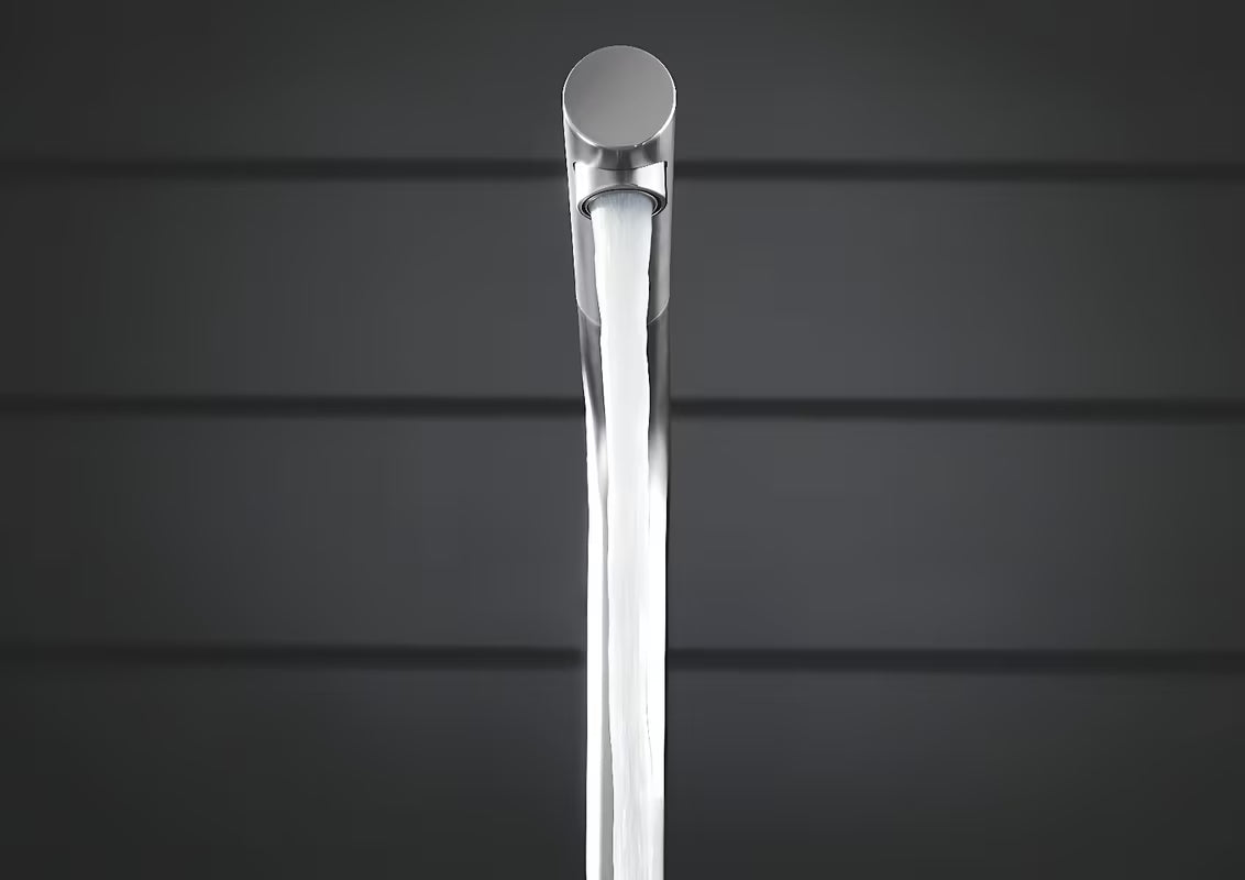 Grohe Blue Home armatura za pomivalno korito supersteel s filtrirno funkcijo in hladilnikom pro gazirano vodo