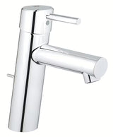 Kromirana armatura za umivalnik Grohe Concetto New z ročnim upravljanjem in odtočnim kompletom