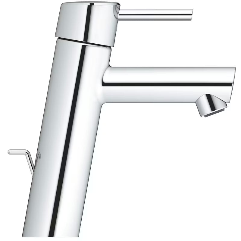 Kromirana armatura za umivalnik Grohe Concetto New z ročnim upravljanjem in odtočnim kompletom