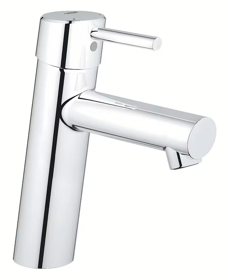 Kromirana armatura za umivalnik Grohe Concetto New velikosti M brez odtoka z ročičnim upravljanjem