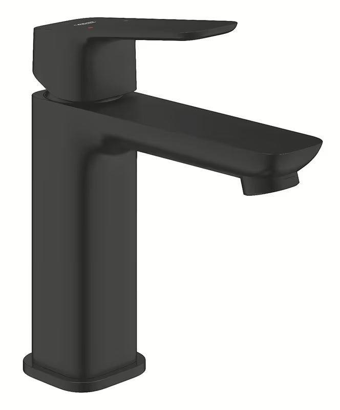 Grohe Cubeo armatura za umivalnik v mat črni izvedbi z ročnim upravljanjem