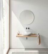 Grohe Essence podometna armatura za umivalnik v izvedbi Hard Graphite brez podometnega elementa.